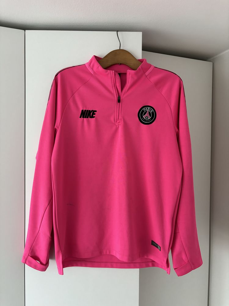 Bluza sportowa z długim rękawem Nike PSG różowa