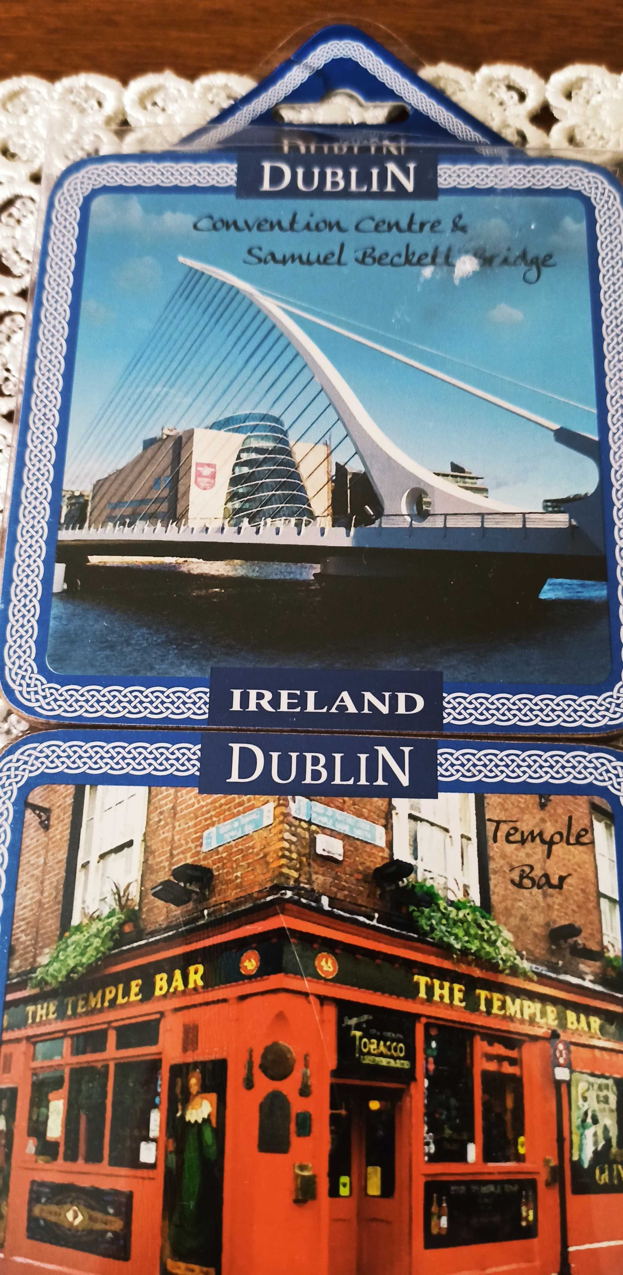 Nowy zestaw podkładki podstawki korkowe DUBLIN, Irlandia