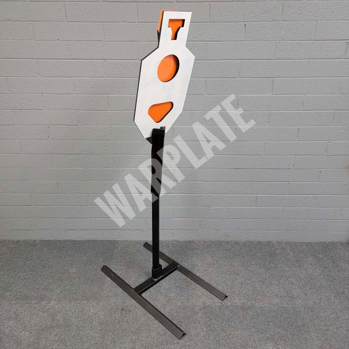 Гонг, Броньована реактивна силуетна мішень для стрільби