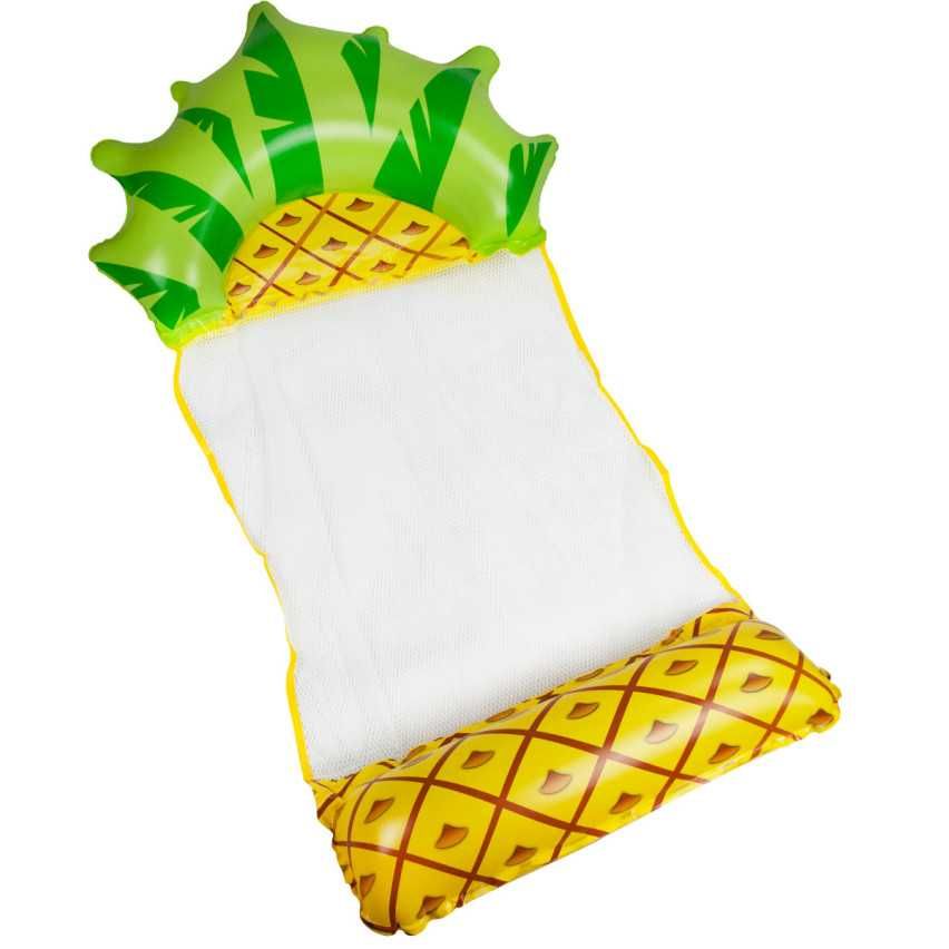 Hamak wodny do pływania ananas