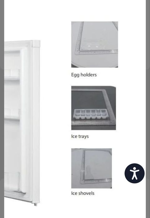 frigorífico de bancada qilive com congelador q.6646 d 113l