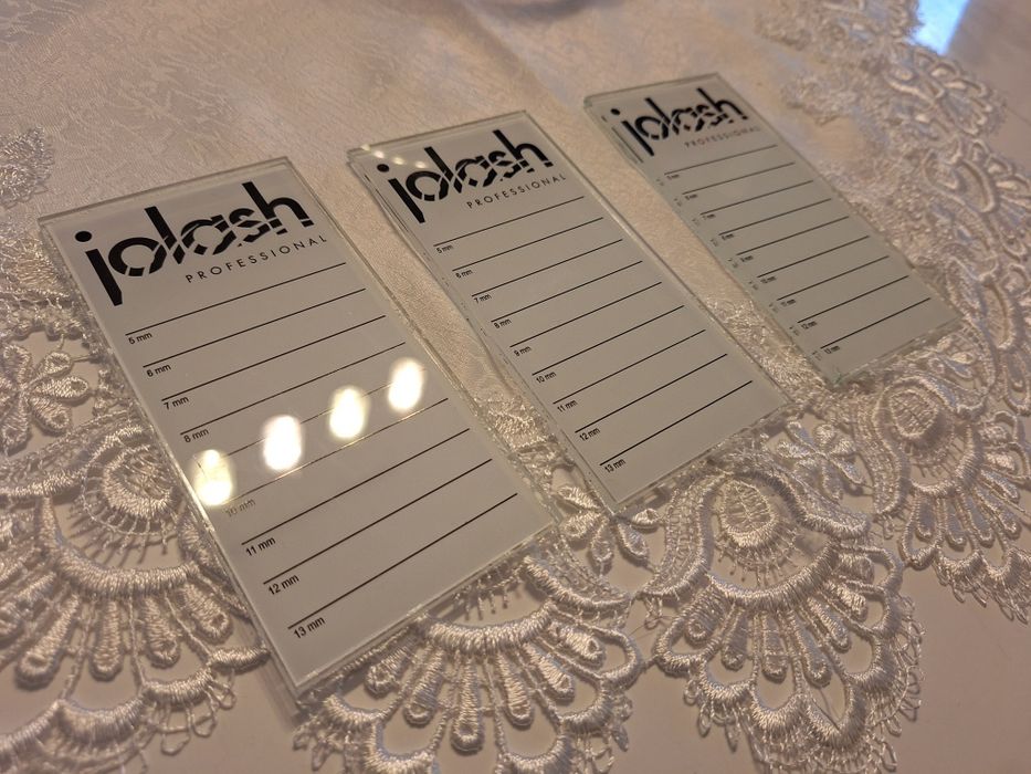 Holdery szklane JOLASH do stylizacji rzęs