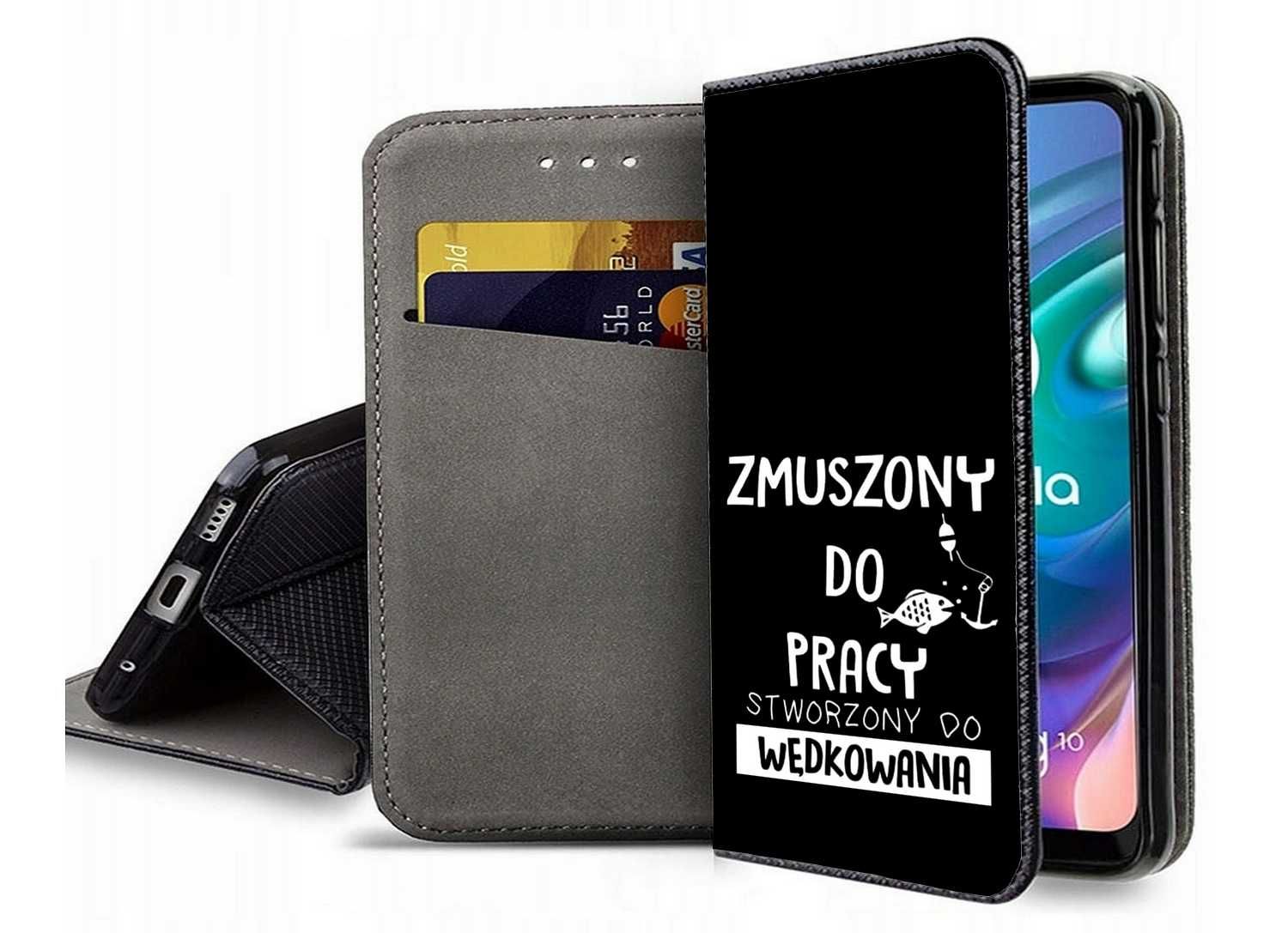 Etui zamykane szczupak iPhone Samsung Huawei Xiaomi Motorola