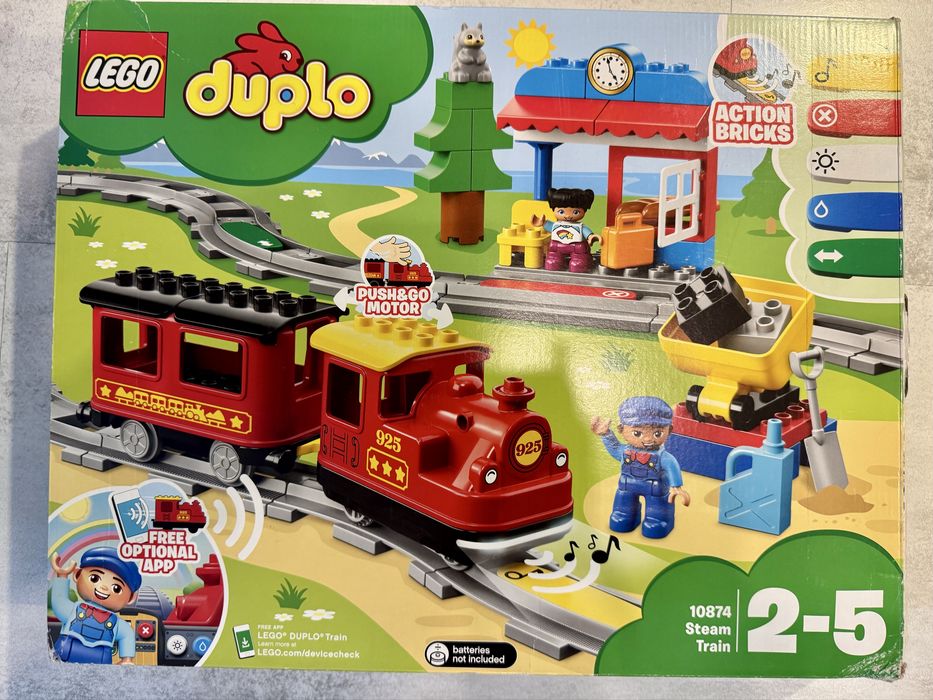 Lego Duplo 10874 Pociąg parowy