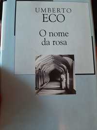 Livro "O nome da rosa" de Umberto Eco