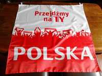 Flaga kibica Polska Tyskie 2020 90x90cm