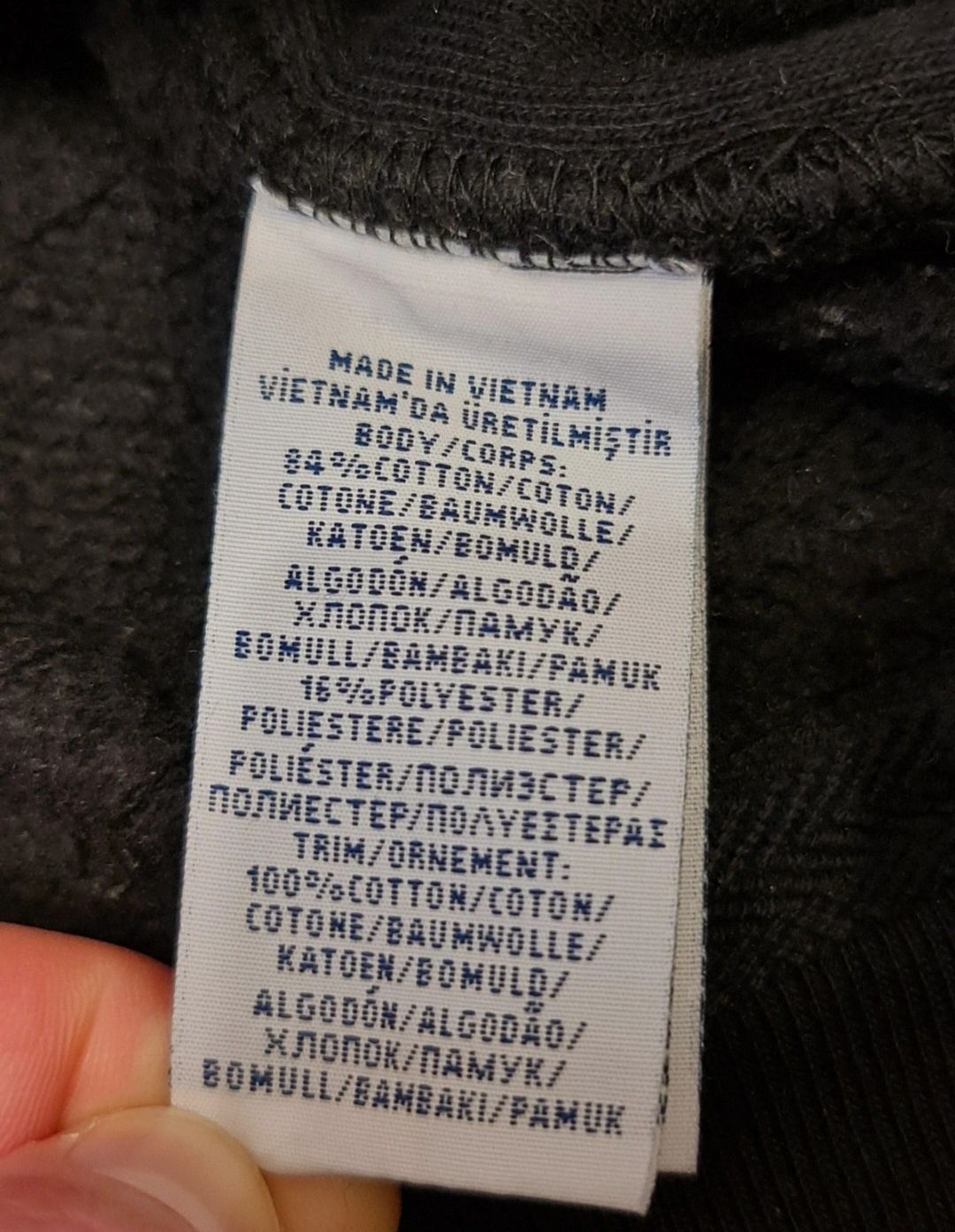 Bluza Polo Ralph Lauren Rozmiar XS / S Czarna Oryginalna zip z kapture