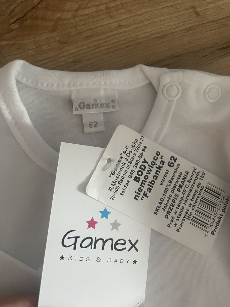 Śliczne Body Gamex 62 Nowe