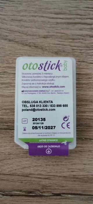 Plasterki, Korektory Otostick baby