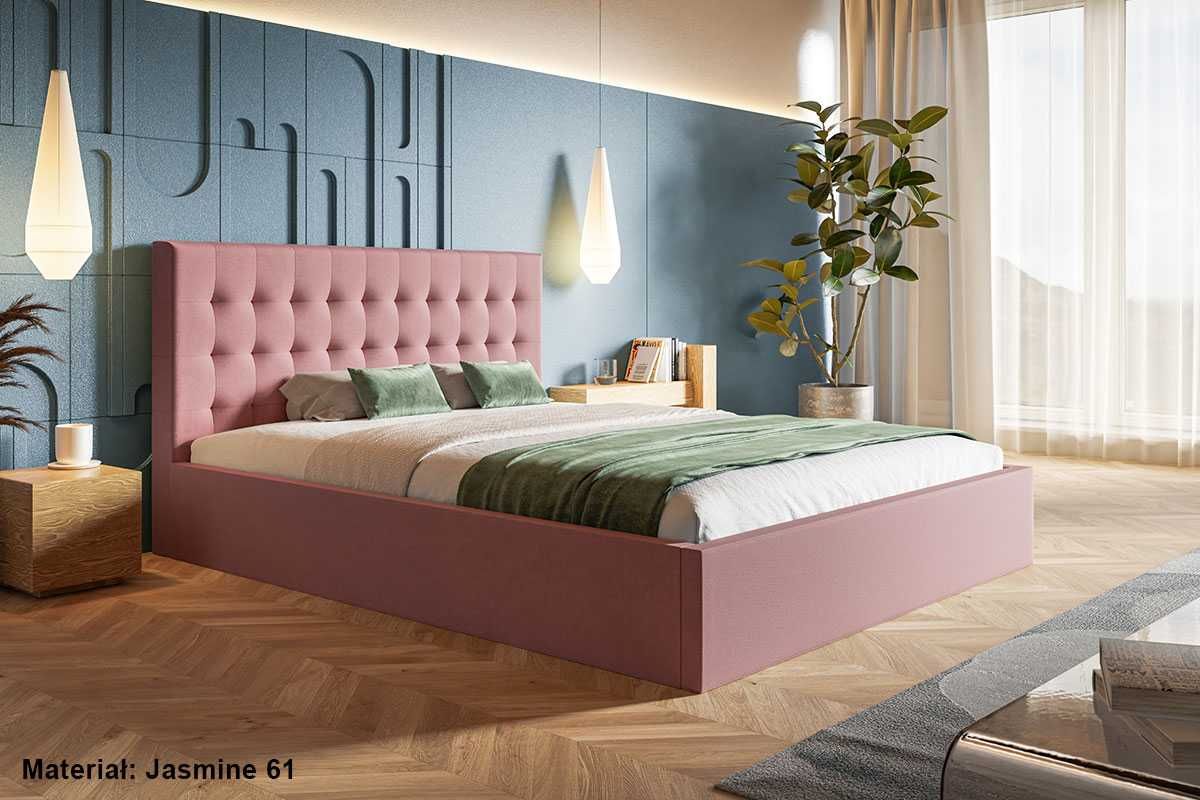 Łóżko tapicerowane slim2 160x200 Stelaż + pojemnik dużo kolorów!