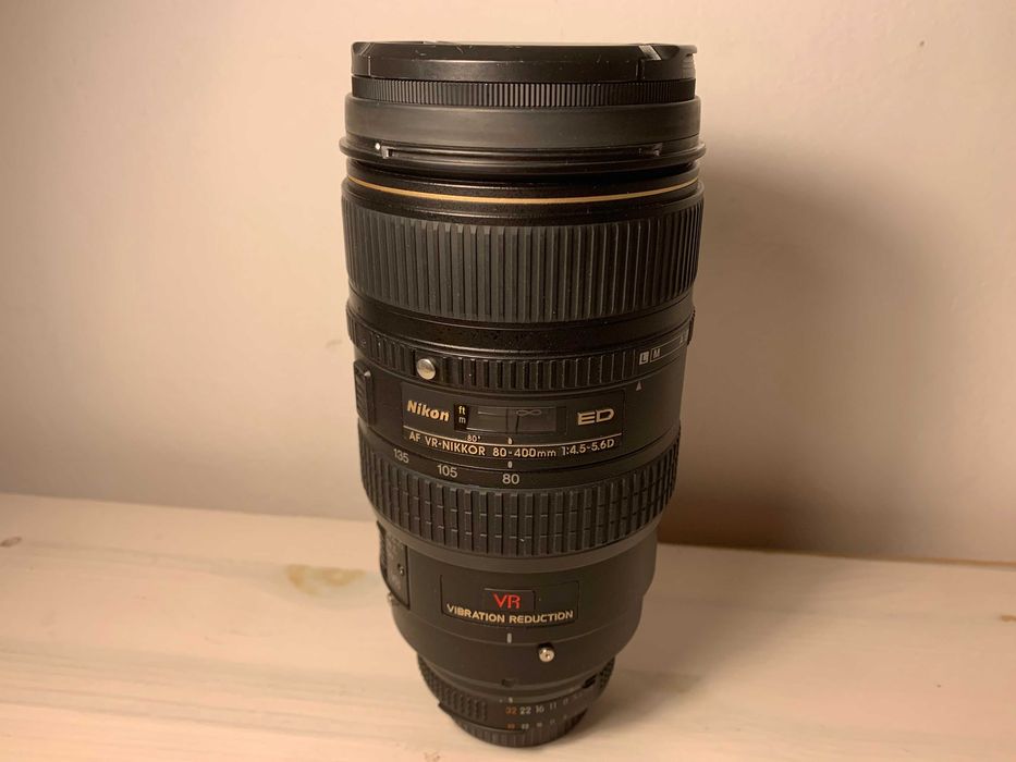 Nikon AF Nikkor 80‑400 mm f/4.5‑5.6D ED VR używany