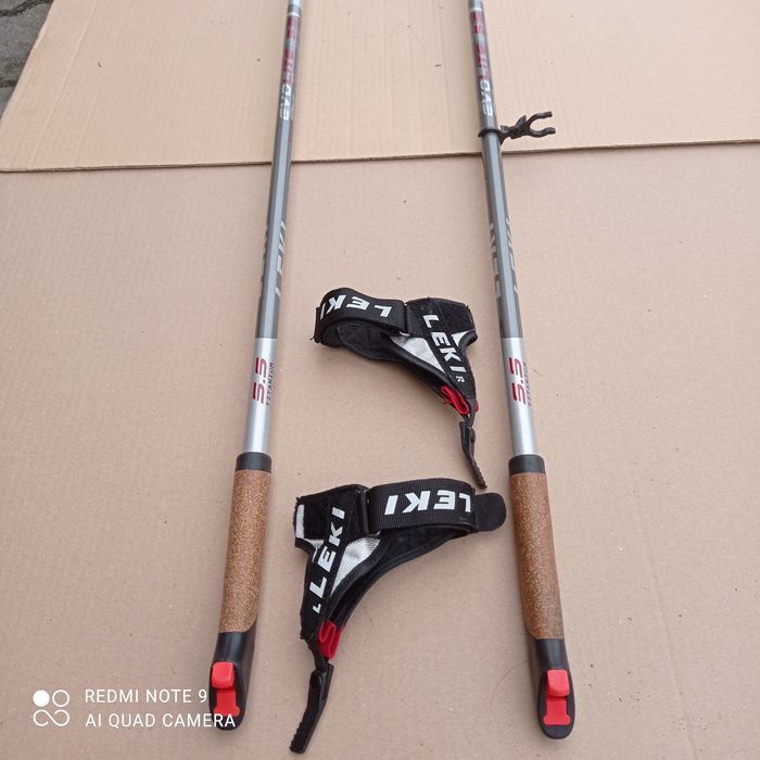 Kijki do nart biegowych Leki 135 cm nowe