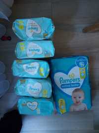 5× Pampers Premium Care1 + 1× Pampers Active baby 2