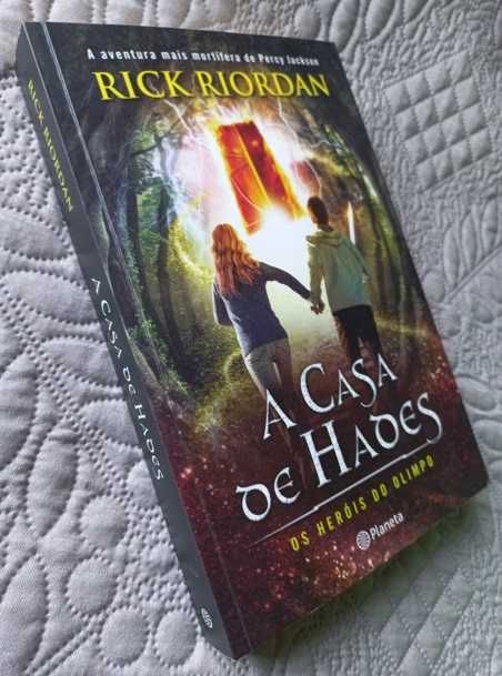 A Casa de Hades; Os Heróis do Olimpo 4 -Rick Riordan