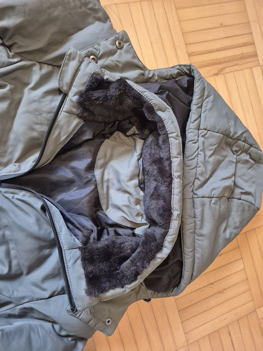 XS S 34 36 Kurtka szałwia Dunnes kaptur