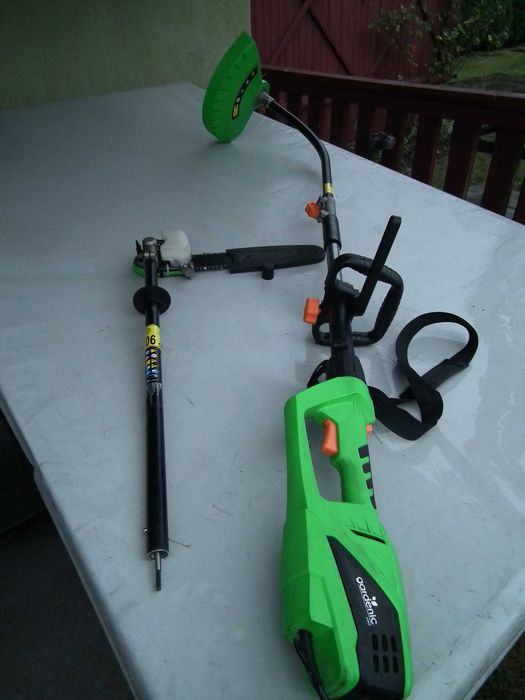 Pilarka na wysięgniku + podkaszarka