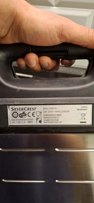 Grill kontaktowy/opiekacz Silvercrest