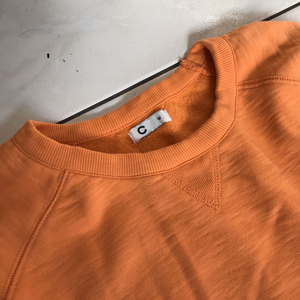 Pomarańczowa Bluza męska pullover Sweatshirt Orange Cubus Rozmiar M