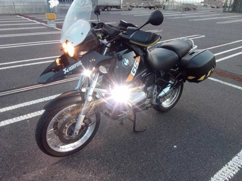 Motocykl BMW GS R 1150 kufry, led, USB.