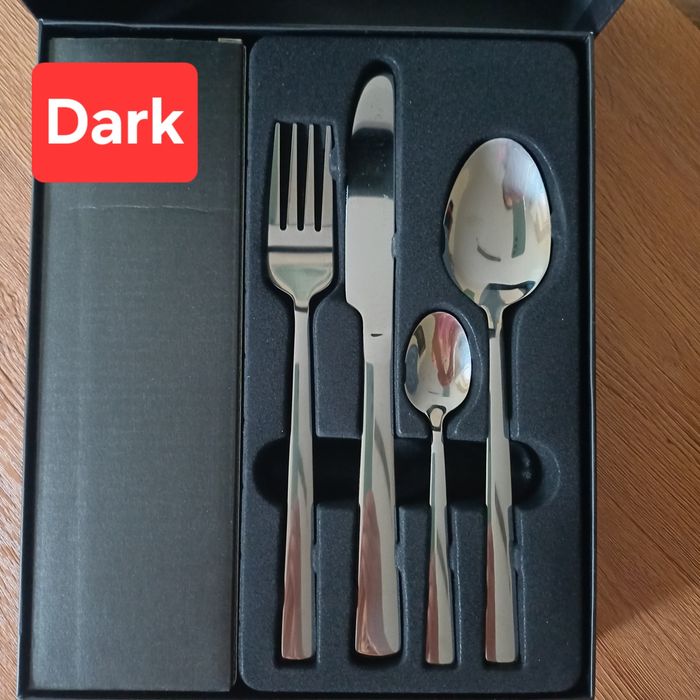 Zestaw sztućców Ambition- 2 komplety Dark
