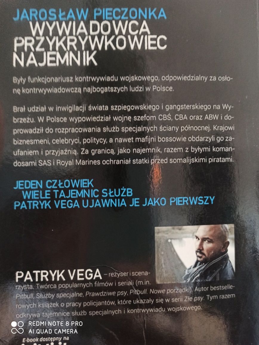 Książka "Służby specjalne" Patryk Vega