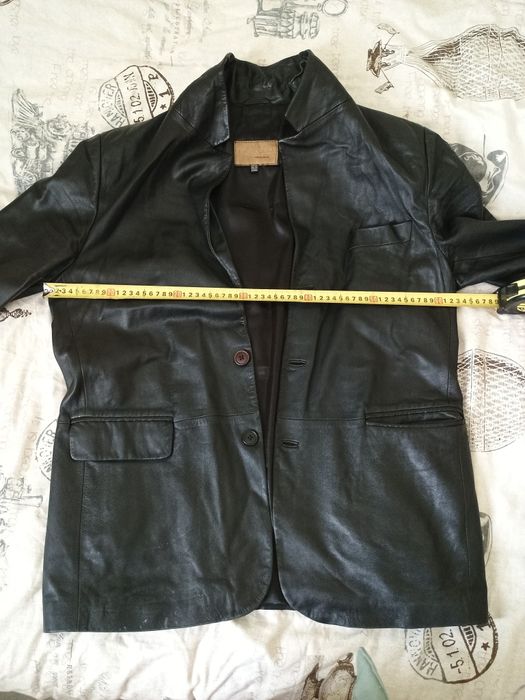 Пиджак мужской кожаный BRANDO 52 размера