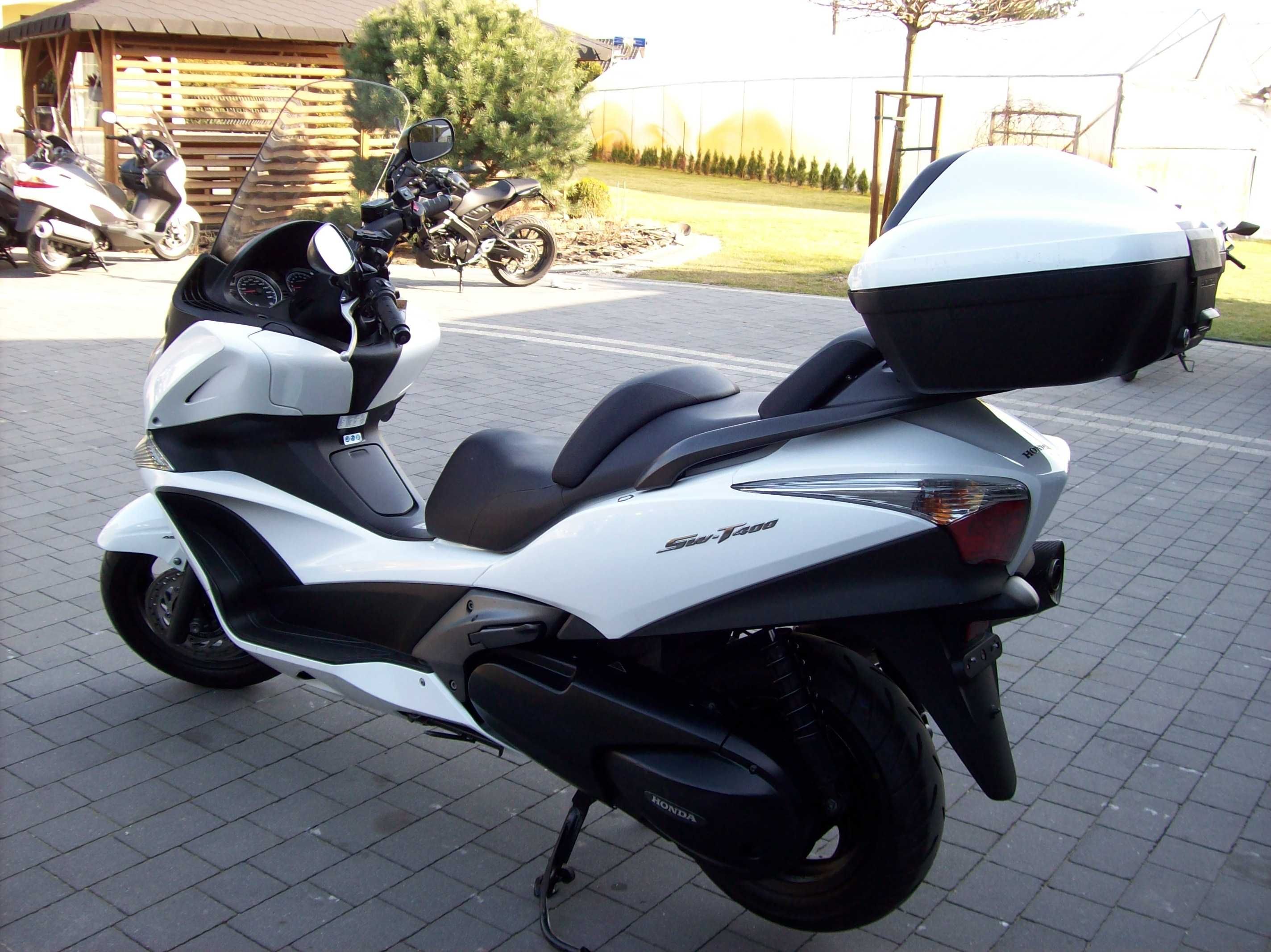 Honda SWT 400 kufer oryginalny Honda wydech Arrow
