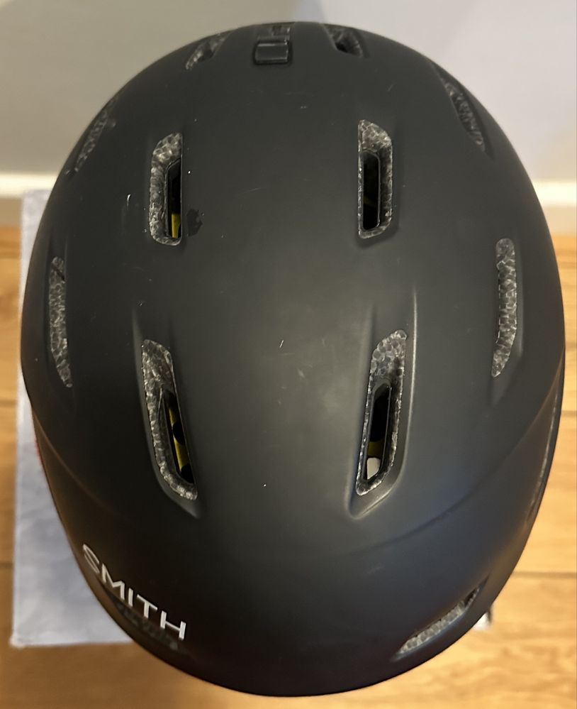 Kask narciarski 51-55cm SMITH + gogle SMITH