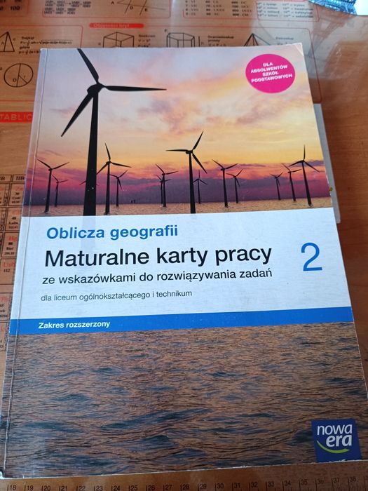 Maturalne karty pracy oblicza geografii 1 i 2