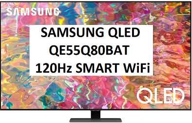 Nowy TV Samsung QE55Q80BAT QLED 120Hz Tizen HDMI 2.1 DVB-T2