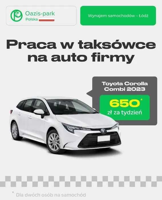 Wynajem aut do taxi Bolt / Uber / FreeNow / Bliq