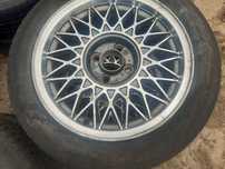 BMW 4x100 OPEL VW BBS oryginał KBA41145 alufelga 15 rarytas KULT young timer 2 sztuki