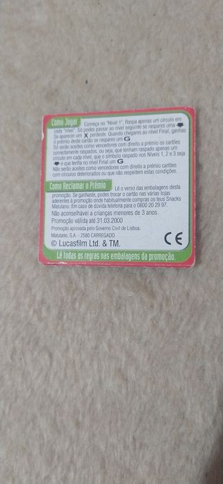 Carta Star wars Matutano