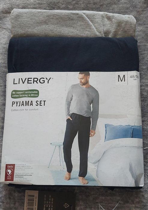 Nowa męska piżama Livergy M 48/50