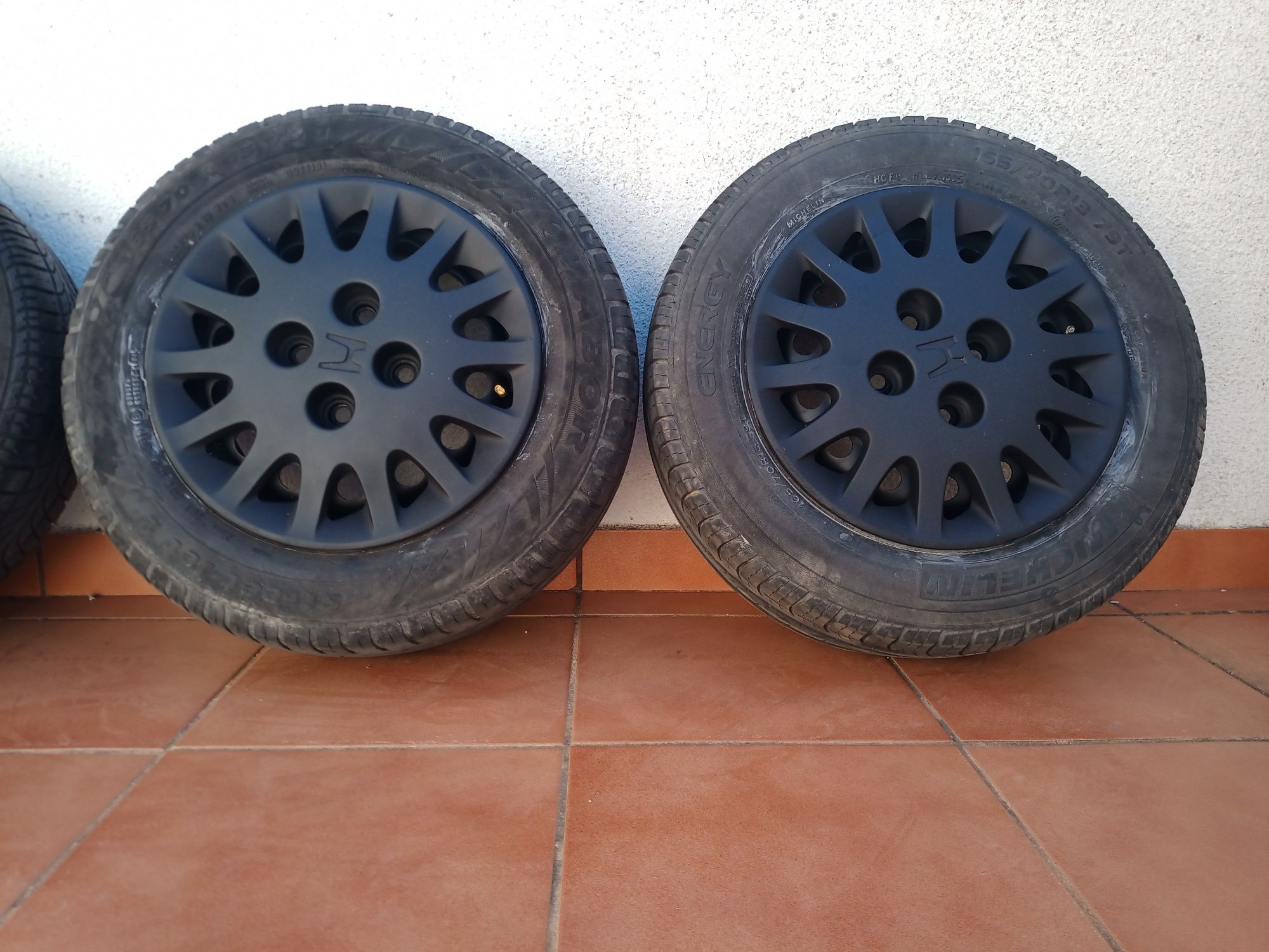 Vendo 4 jantes Honda 165/70R13