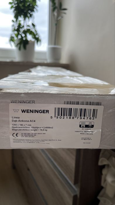 7 szt panel Dąb Ankona AC4 7 mm (cena za CAŁOŚĆ)