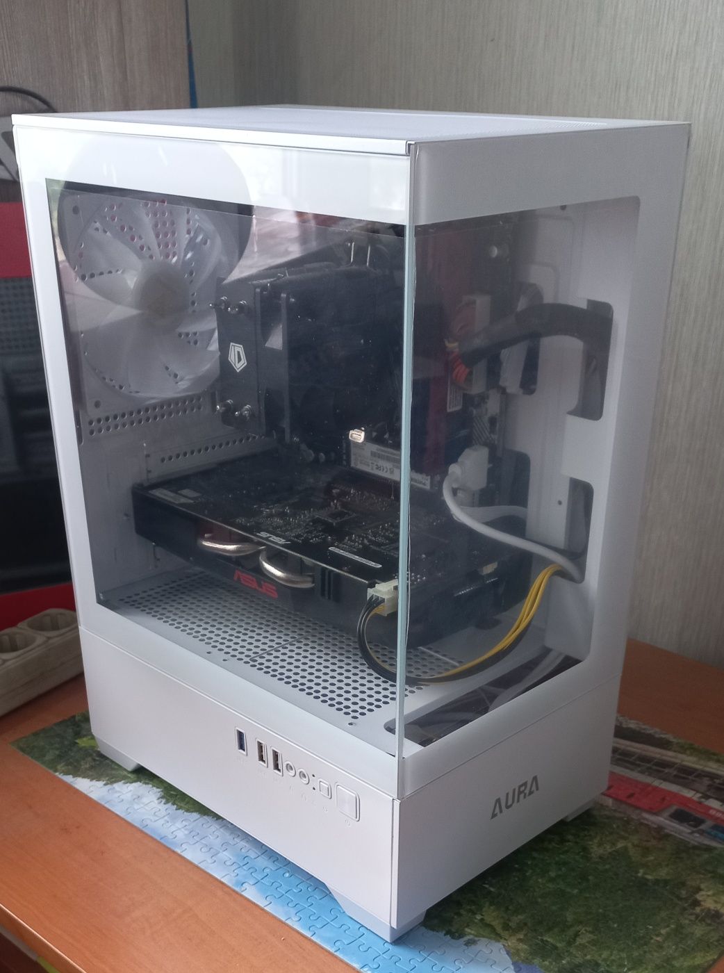 ПК для игр или работы на Ryzen 5 2400G, GTX 1060 6 Gb, 16 Gb ddr4