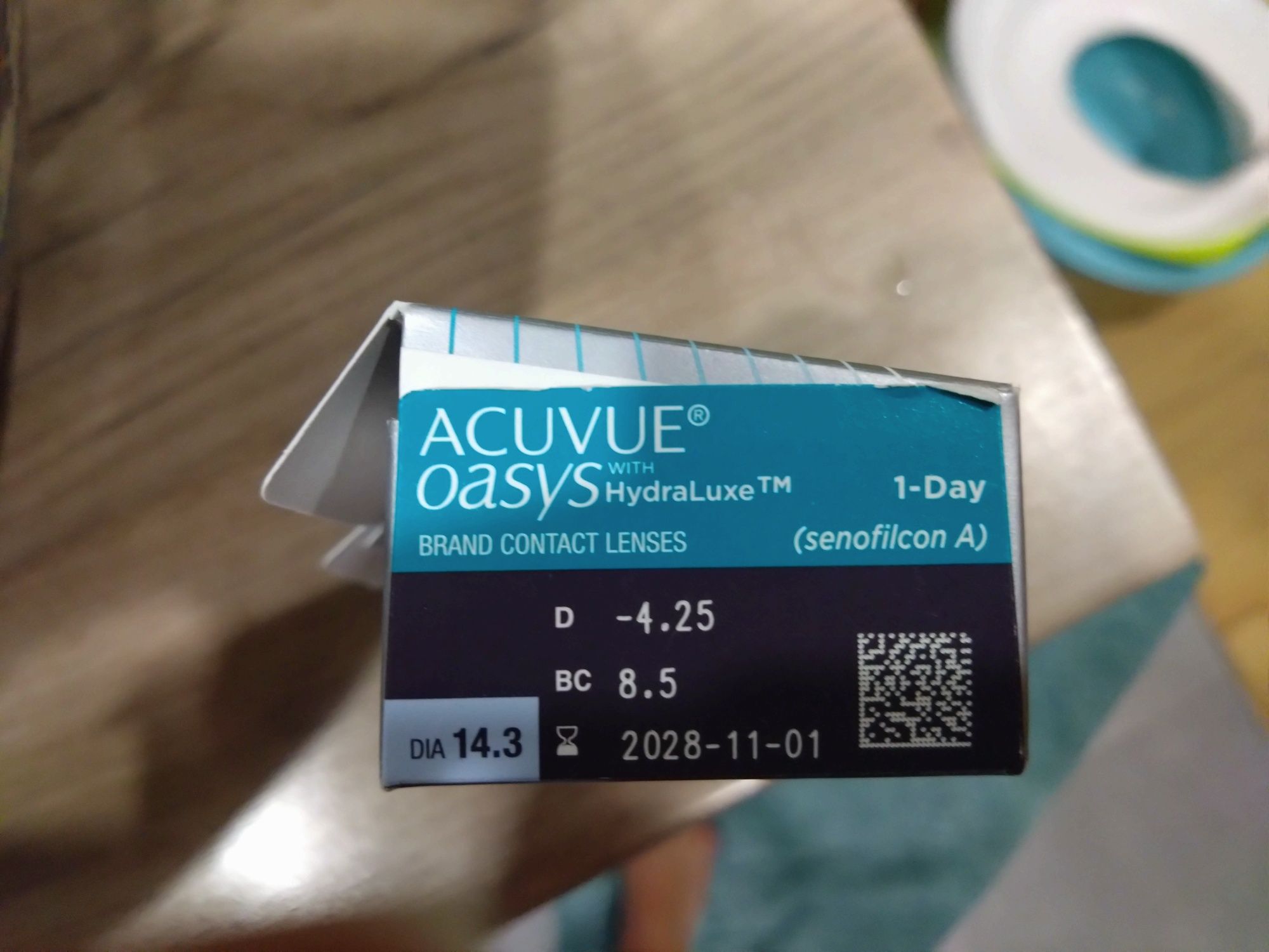 Jonson&Jonson Acuvue oasys 1-dniowe -4,25 22szt
