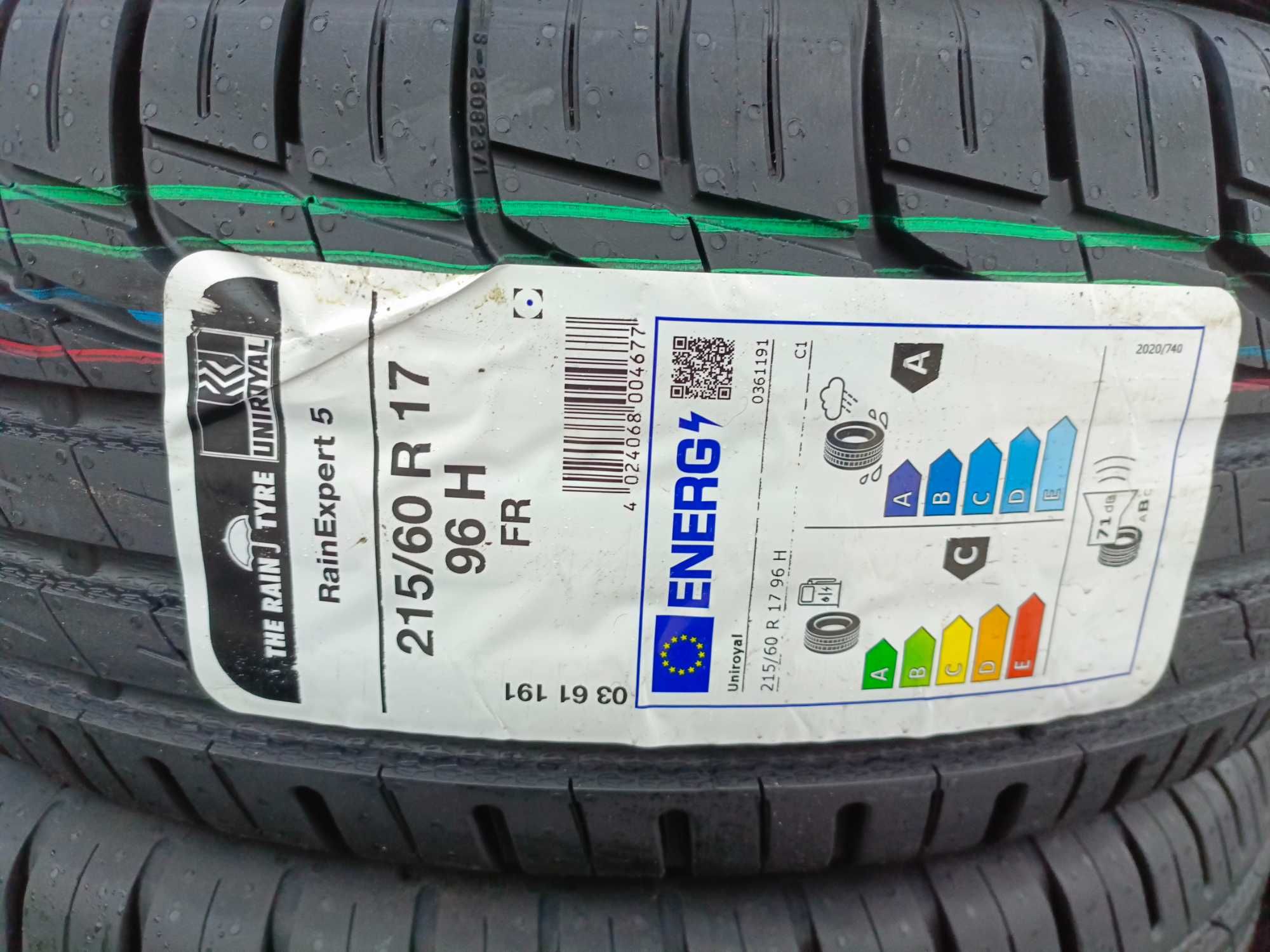 Najtaniej Nowe opony letnie 215/60/17 Uniroyal montaż/wysyłka 0zł