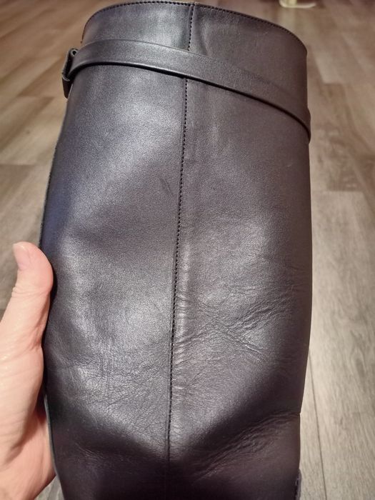 Шкіряні зимові чоботи