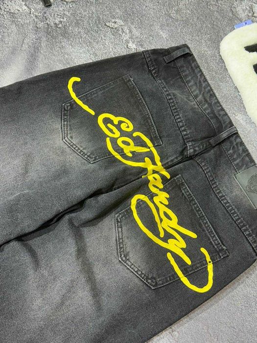 Штани Ed Hardy jeans rap джинси pants baggy y2k sk8 ед харді джинси
