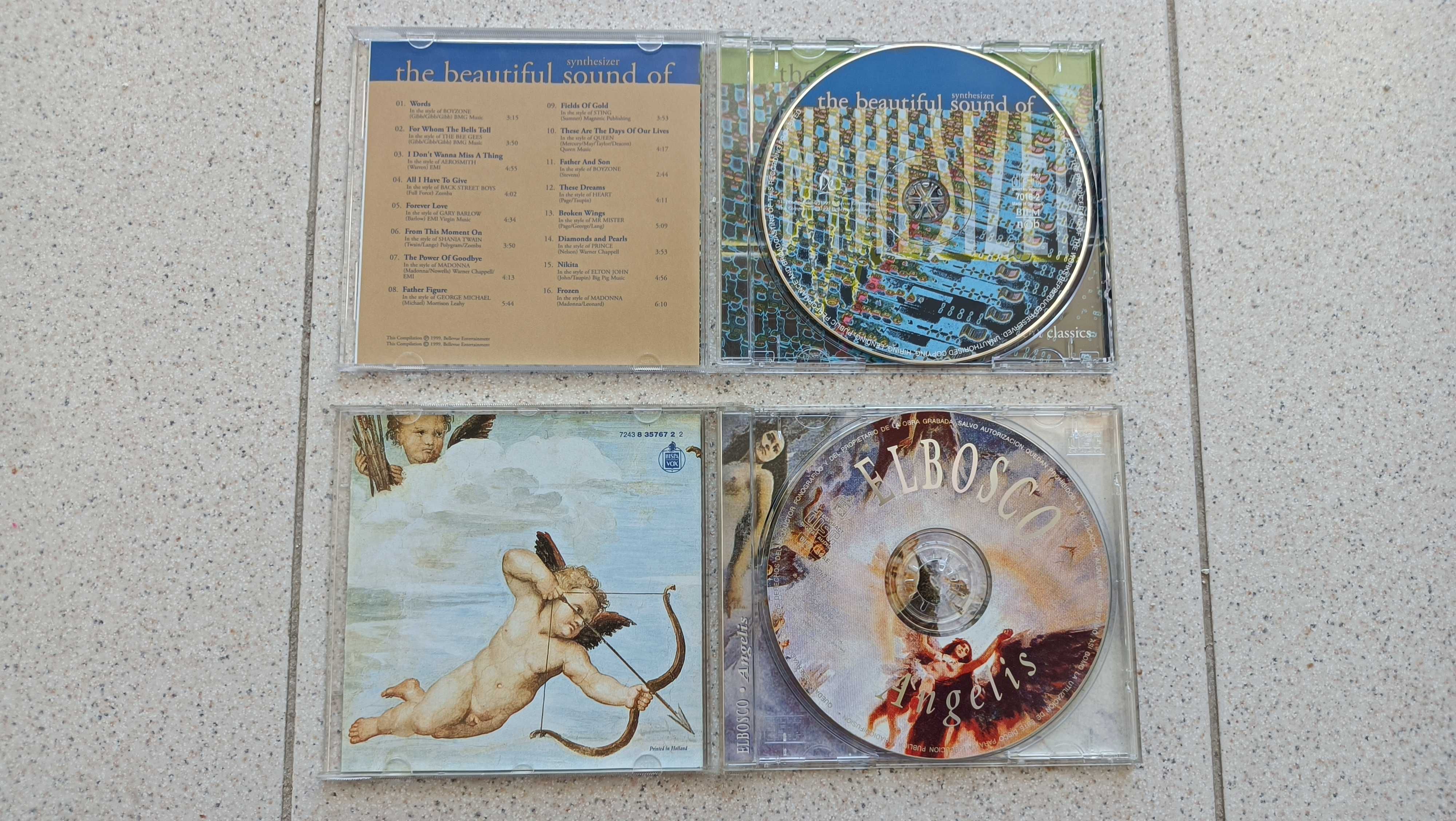 CDs de Violoncelo e eletrónica - 7€/lote