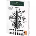 Cienkopisy artystyczne Pitt 8szt FABER CASTELL. Faber Castell