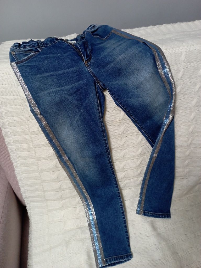 Spodnie jeansowe Zara 140