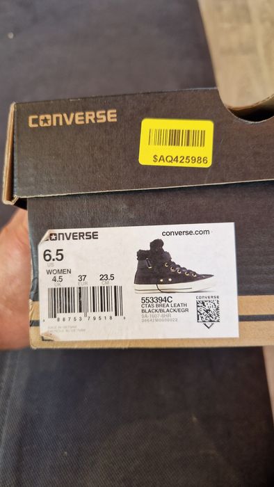 Кеди жіночі Converse Chuck Taylor All Star Brea Leather