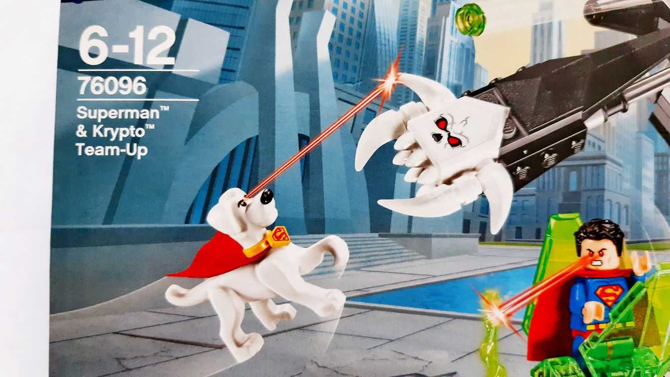 LEGO Super Heroes DC 76096 Superman & Krypto Team-Up selado