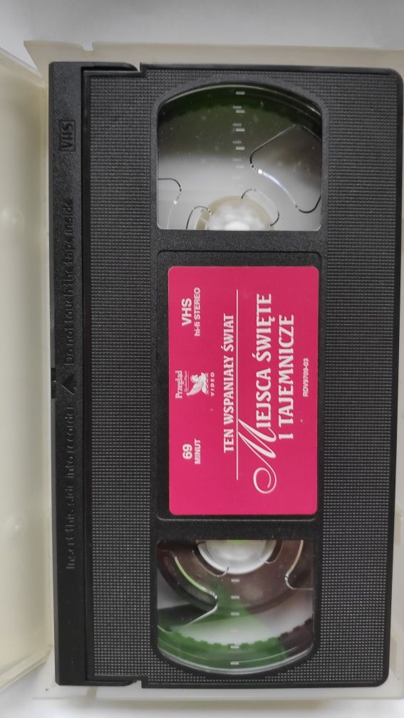 Zestaw kaset vhs, Samson, Abraham, Ten wspaniały świat.
