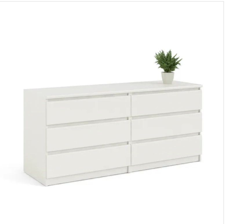 Vendo cómoda 6 gavetas branco NOVA