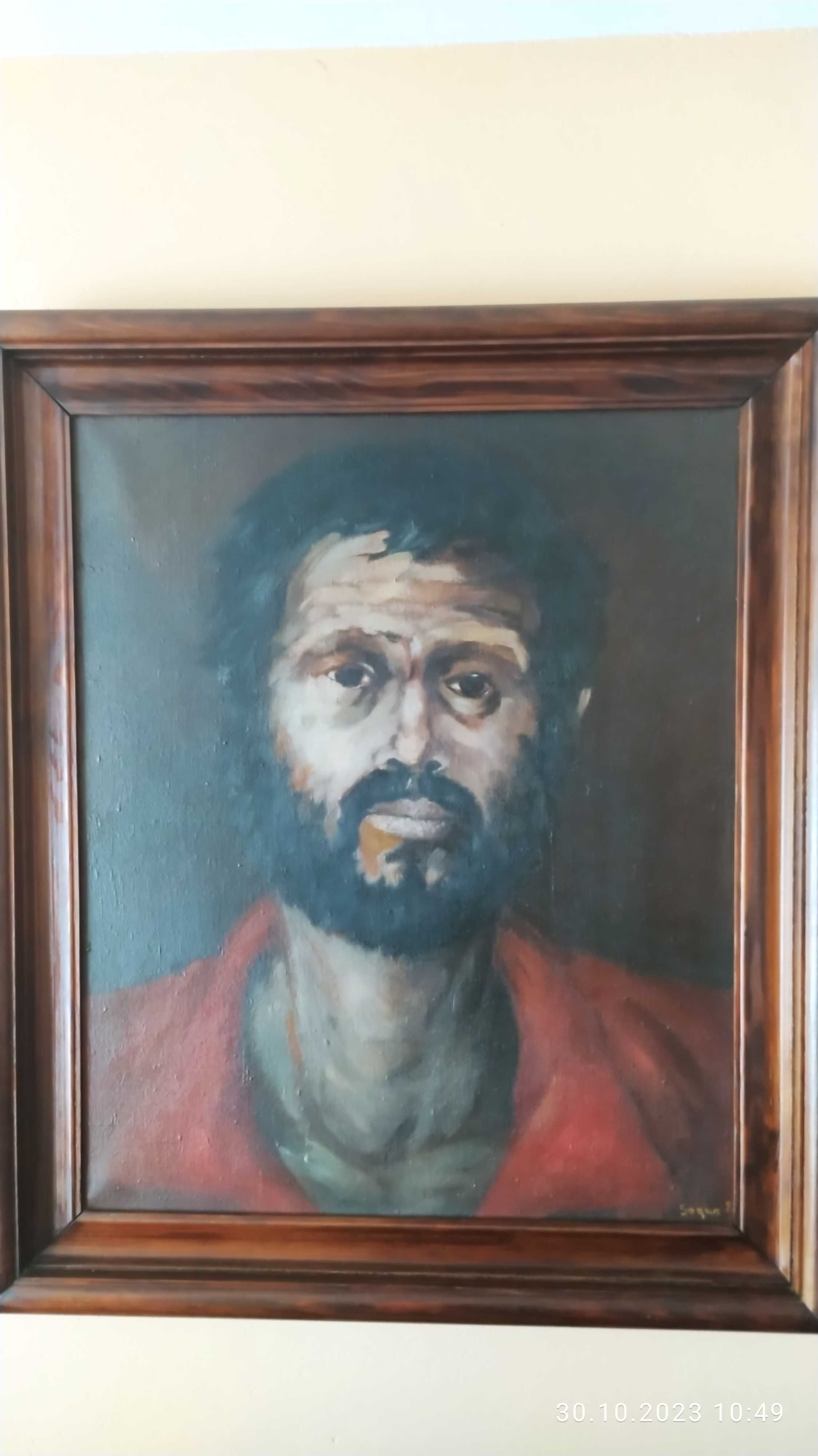 Obraz na sprzedaż - portret hindusa