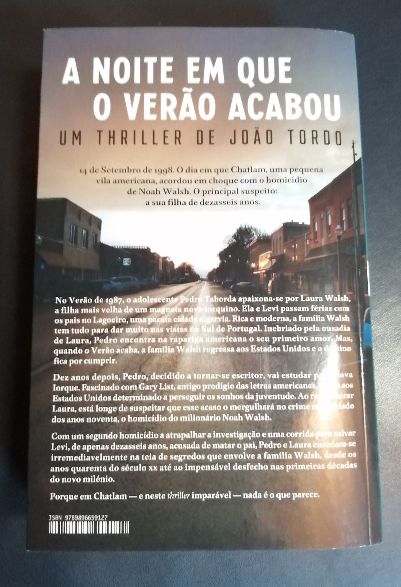 A noite em que o verão acabou - João Tordo (oferta dos portes)